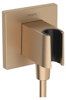 Image de hansgrohe FixFit E raccord mural, avec support de douche, 26889140