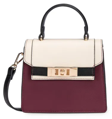 Image de L.CREDI sac à main sac à épaule bandoulière Solivette Handbag Cherry Shade beige