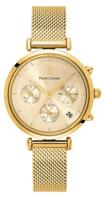 Obrázok produktu pre Pierre Lannier Chronograf Lutecia Doré
