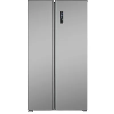 Produktbild von Bomann Side by Side Kühl Gefrierkombination mit Total No Frost und 442L Nutzinhalt, Kühlschrank mit MultiAirflow-Technologie - SBS 7344 inox
