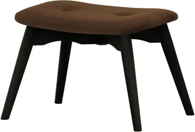 Zdjęcie produktu dla Podnóżek Ducon Velvet-Kronos 6-czarny