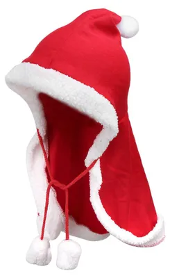 Produktbild von Niedliche Haustier Weihnachtskleidung Mantel Roter Hut Festival Schal Kostümzubehör für Katzen Hunde(S)