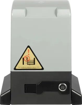 Immagine prodotto di Automatico per cancelli scorrevoli - Motore elettrico da 370 W - Telecomando - Per uso esterno - Nero