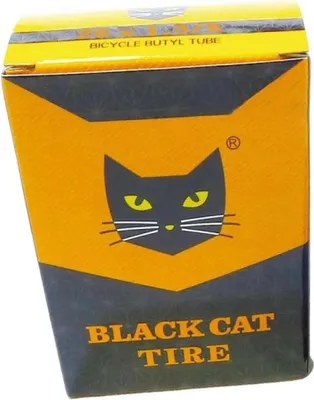 Zdjęcie produktu dla Black Cat Tire Presta 80 Mm Dętka rowerowa czarna 700C / 28-32 czarna 700C