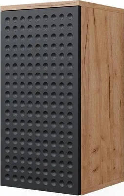 Produktbild von Badschrank Vicco Irma Anthrazit gepunktet 30 x 59 cm 2 Fächer, Badezimmer, Model 42863