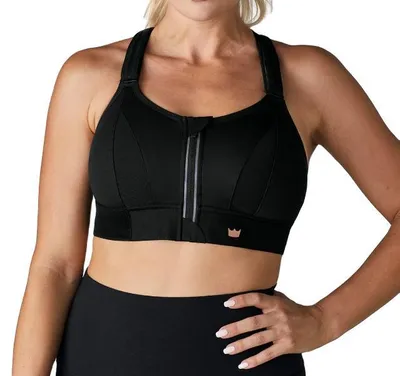 Produktbild von Shefit Sport-Bh Schwarz Starker Halt Hoch Verstellbar Xl