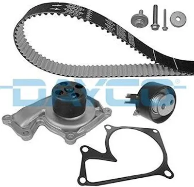 Productafbeelding van DAYCO KTBWP5322 distributieset + waterpomp voor NISSAN Qashqai / Qashqai +2 I (J10, NJ10) en voor RENAULT Clio III (3-deurs) (BR0/1, CR0/1) en voor RENAULT Twingo II