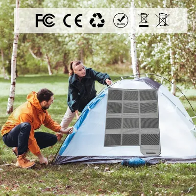 Obrázek produktu pro Solární panel – 120 W, skládací a lehký – monokrystalický s účinností 23 %