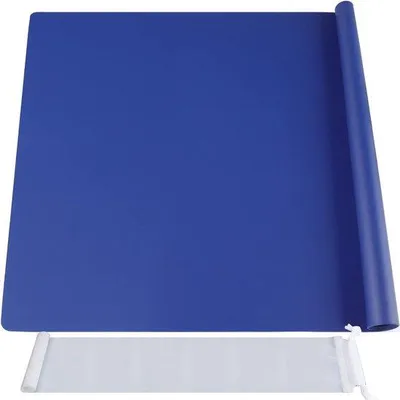 Obrázok produktu pre Silikónová podložka 70 x 50 cm, modrá, nepriľnavá podložka, ochranná podložka