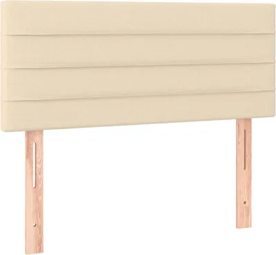 Produktbild von vidaXL Kopfteil Creme 90x5x78/88 cm Stoff