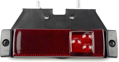 Produktbild von Seitenmarkierungsleuchte rot mit LED, mit Halter