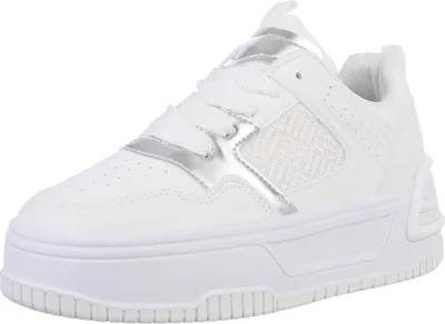 Produktbild von Ital-Design Damen Freizeitschuhe  Textiloptik, Lederoptik Sneakers Low 88828474 Weiß Gr.  41