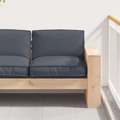 Produktbild von vidaXL Kissen Anthrazit 80 x 80 x 12 cm Oxford-Stoff