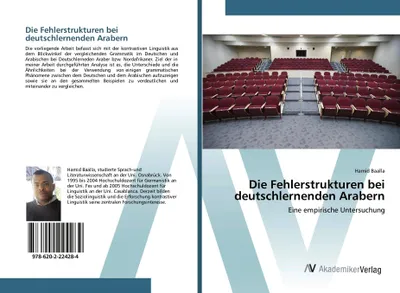 Produktbild von Die Fehlerstrukturen bei deutschlernenden Arabern