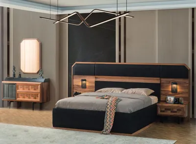 Produktbild von Einzigartige Schlafzimmer Möbel Bettgestell Luxus Nachttische Konsole