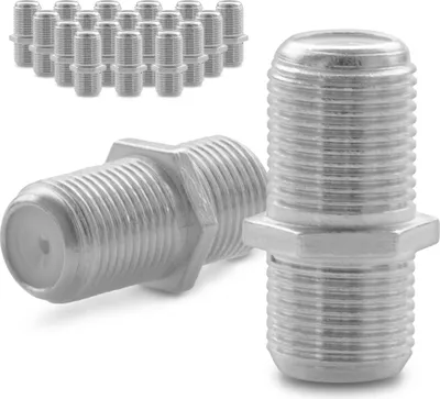 Produktbild von F-Verbinder Sat Buchse 20x Antennen Koaxialkabel Kabel Adapter Kupplung Koaxial