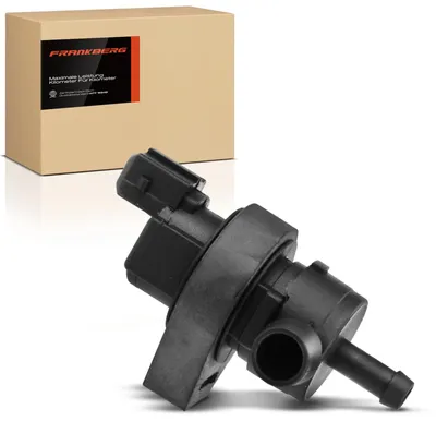 Image de Électrovanne - Soupape de ventilation de réservoir pour BMW - 12 V, électronique - Connecteur 2 pôles - 2 sorties - Références OEM : 13901433603, 13901744150, 13901433602, 13901748875