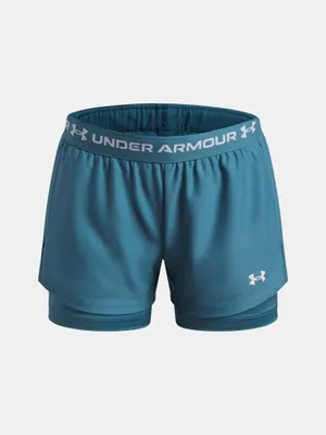 Zdjęcie produktu dla Under Armour – szorty dla dziewcząt UA Tech Play Up 2 w 1, rozmiar YMD
