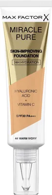Produktbild von Max Factor Miracle Pure SPF30 PA+++ Foundation 44 Warm Ivory, 30ml