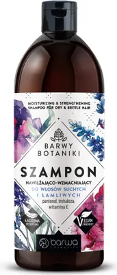 Zdjęcie produktu dla Szampon Nawilżająco-Wzmacniający Barwa Botaniki Do Włosów Suchych I Łamliwych 480 Ml