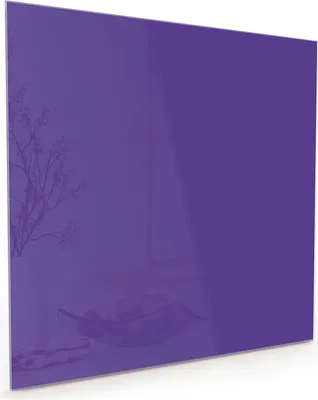 Produktbild von Küchenrückwand Spritzschutz Glas mit Motiv Lila Hintergrund I 40 x 40 cm