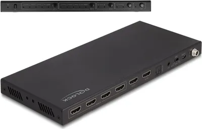 Immagine prodotto di DELOCK HDMI Matrix Switch 4x HDMI in > 2x HDMI out 4K 60Hz