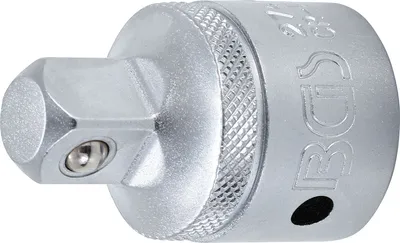 Produktbild von BGS 274 Adapter, matt verchromt, 12,5 (1/2) außen - 20 (3/4) innen