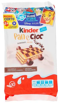 Produktbild von Kinder 8000500283240, 290 g, 127 kcal, 1836 kJ, 439 kcal, 23 g, 12,5 g