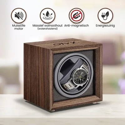 Obrázek produktu pro Rotační zařízení pro hodinky, automatický rotační podstavec pro hodinky, pro sběratele hodinek