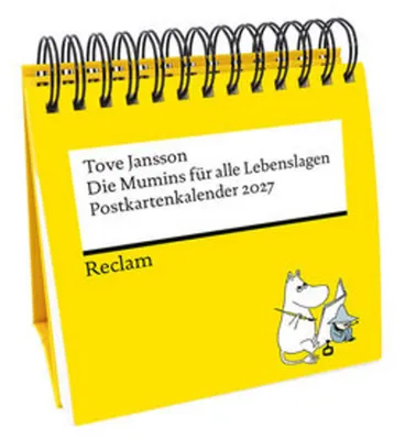 Obrázok produktu pre Muminovia pre všetky príležitosti. Kalendár s pohľadnicami na rok 2027: S citátmi a ilustráciami od Tove Jansson – Prejdite si rok s Muminmi – Ideálne pre všetkých fanúšikov týchto ikonických postavičiek