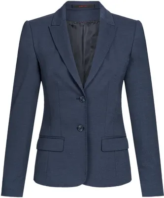 Produktbild von Greiff Modern with 37.5® Damen Blazer Regular-Fit Marine PINPOINT 76