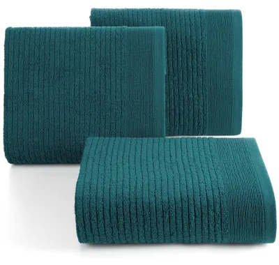 Zdjęcie produktu dla Ręcznik do rąk frotte NAOMI 30x50 cm ciemnoturkusowy 500 g/m²