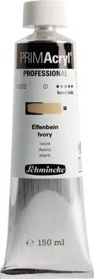 PRIMAcryl - Elfenbein - 150ml Feinste Künstler Acrylfarbe Schmincke 13 202 019