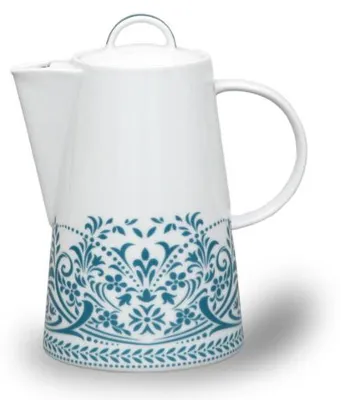 Produktbild von Thun 1794 Tom, Kaffeekanne, 1,2 l, Petroleum, Porzellan Thun