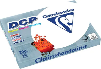 Produktbild von Clairalfa Multifunktionspapier DCP DIN A4 200 g/qm weiß 250 Blatt