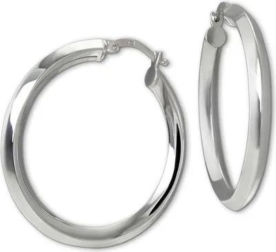 Produktbild von SilberDream Damen SilberDream Ohrringe silberfarben Creolen 925 Silber D2SDO4461J