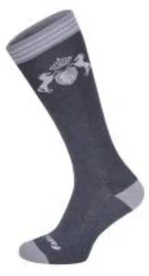 Produktbild von Fairplay Reitstrümpfe Reitsocken Royal, EU, dark grey-grey, Schuhgröße:33-35