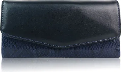 Obrázok produktu pre Dámska peňaženka ZA-11265 - Čierna/Modrá KP11265