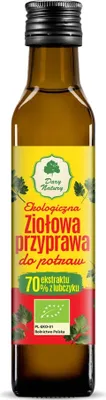 Zdjęcie produktu dla PRZYPRAWA ZIOŁOWA Z LUBCZYKIEM W PŁYNIE250 ml - DARY NATURY