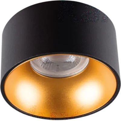 Immagine prodotto di Plafoniera Kanlux MINI RITI 25W GU10 nero/oro, dimmerabile, alluminio