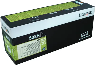 Produktbild von Lexmark 502H R, 5000 Seiten, Schwarz, 1 Stück(e)