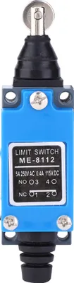 Obrázok produktu pre ME-8112 Mikrospínač 250V 5A Valčekový mini koncový spínač pre riadenie pohybu
