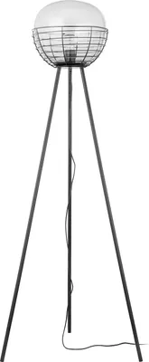 Produktbild von home24 Stehleuchte - Rauchglas / Eisen - 1-flammig