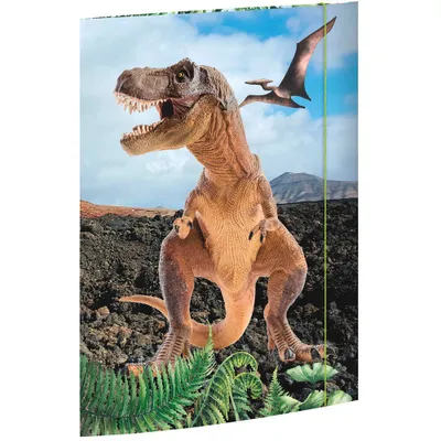 Image de 3x RNK Verlag 45356 Classeur à dessins "T-REX" DIN A3