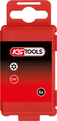 Image de KS Tools 911.7709 embout de tournevis 5 pièce(s)