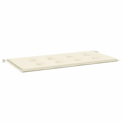 Produktbild von Gartenbank-Auflage Creme 120x50x3 cm Oxford-Gewebe