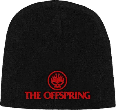Produktbild von The Offspring - Mütze für Herren/Damen Uni RO13989 (Einheitsgröße) (Schwarz/Rot)
