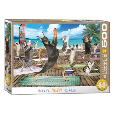 Produktbild von EUROGRAPHICS Yoga im Spa Puzzle XL 500 Teile