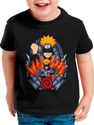 Produktbild von style3 Nine Tailed Fighter Kinder T-Shirt ninja anime manga cosplay