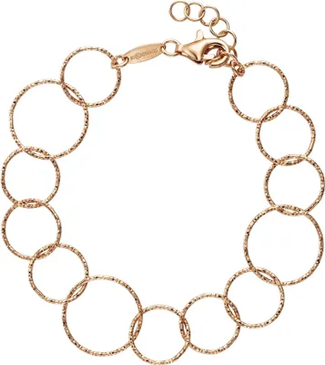 Produktbild von Der Kettenmacher Fantasy Armband 925/- Sterling Silber 19,5cm rosé 148260001-2